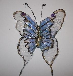 how to make butterflies from plastic bottles 