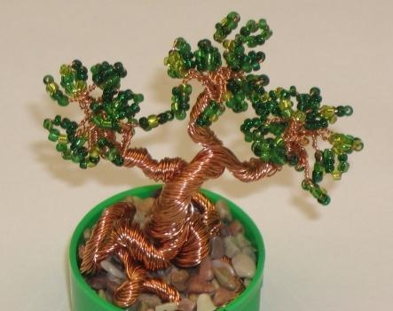 money tree from beads own hands