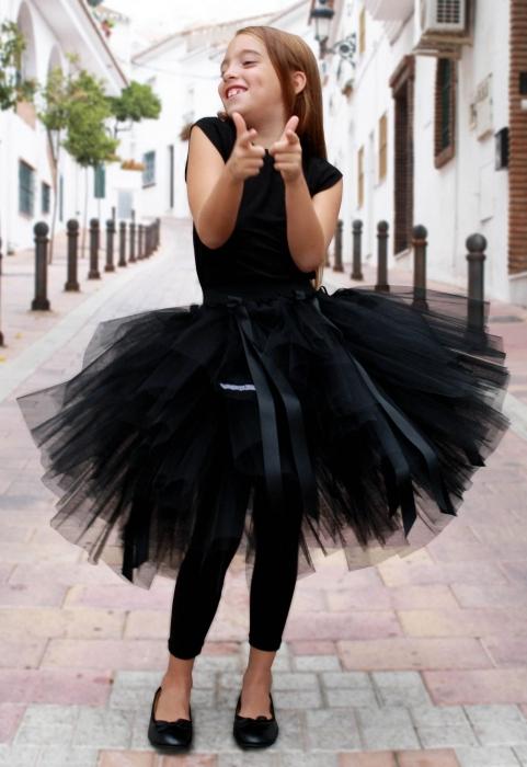 How to sew a skirt-tutu for one evening