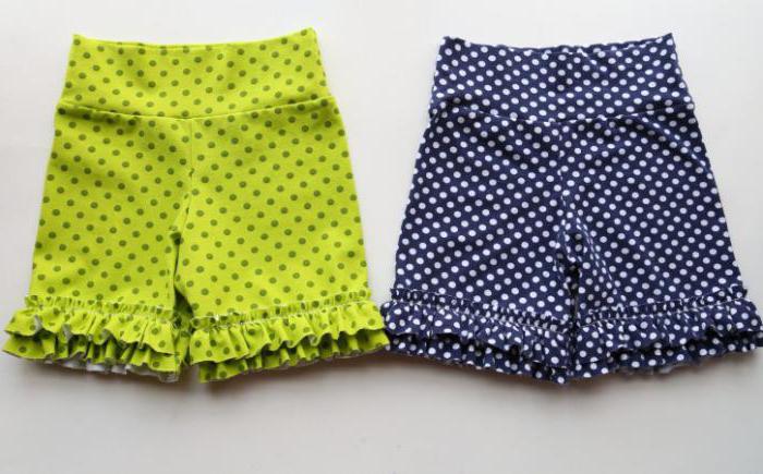 Simple shorts for girls