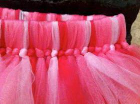 Simple skirt-tutu from tulle: calculation of material and sewing