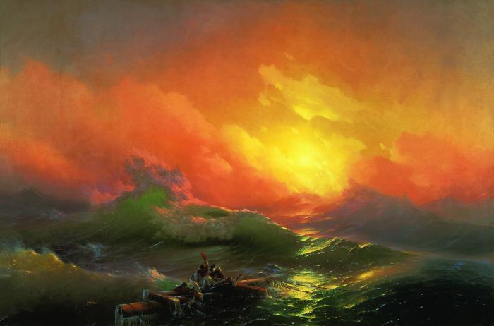 pictures of aivazovsky photo with names 