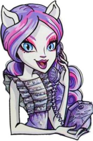 How to draw a Monster High Catherine de Meow in stages and without problems