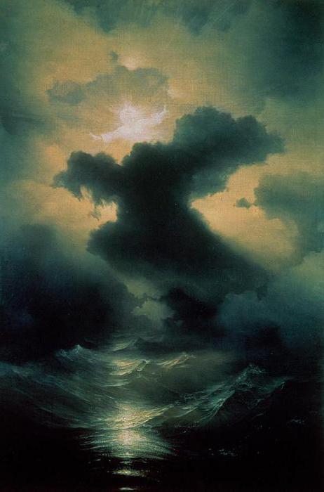 aivazovsky chaos picture description