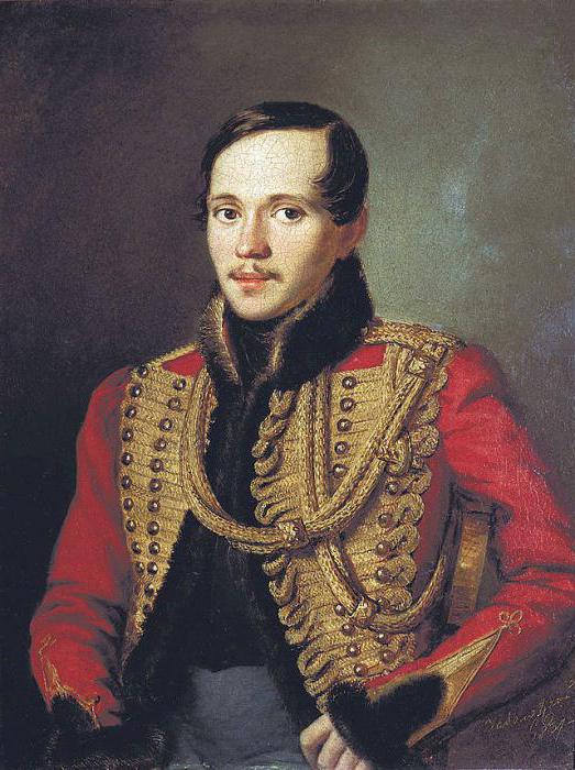 lyrical heroes of Lermontov's poetry