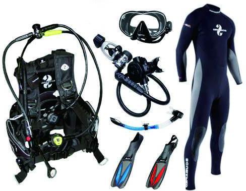 suit of a diver