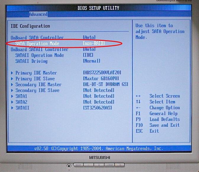 a disk read error occurred how to fix via BIOS 