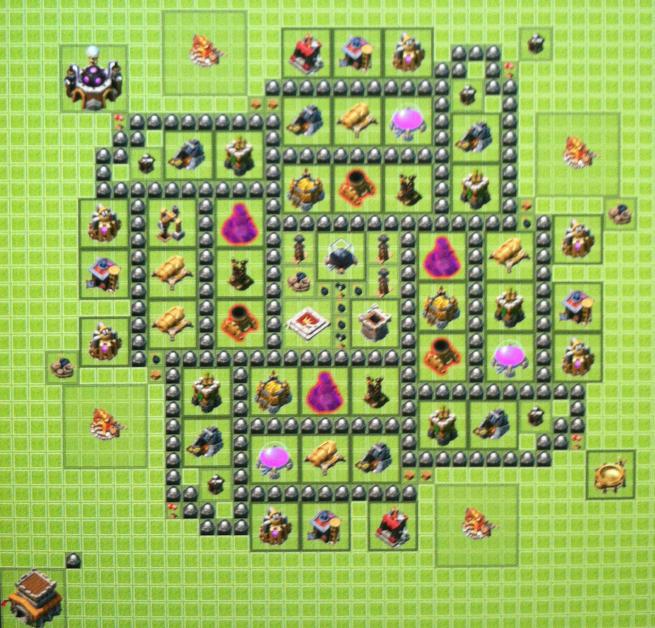  тх 8 arrangement in clash of clans 