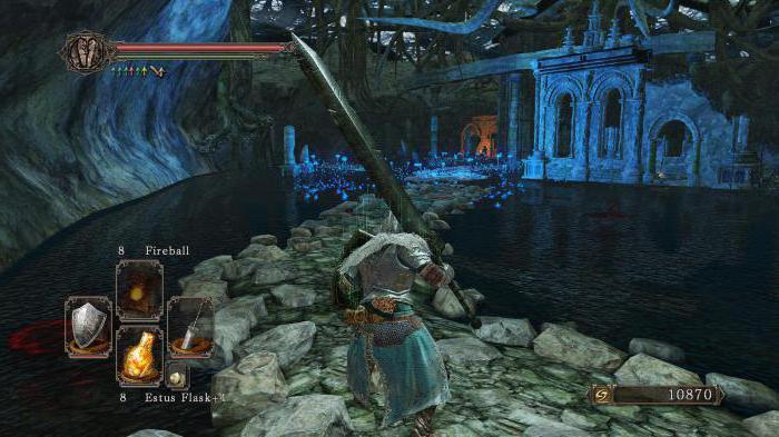 Dark Souls 2, Temple of Amana: description and passage of the location