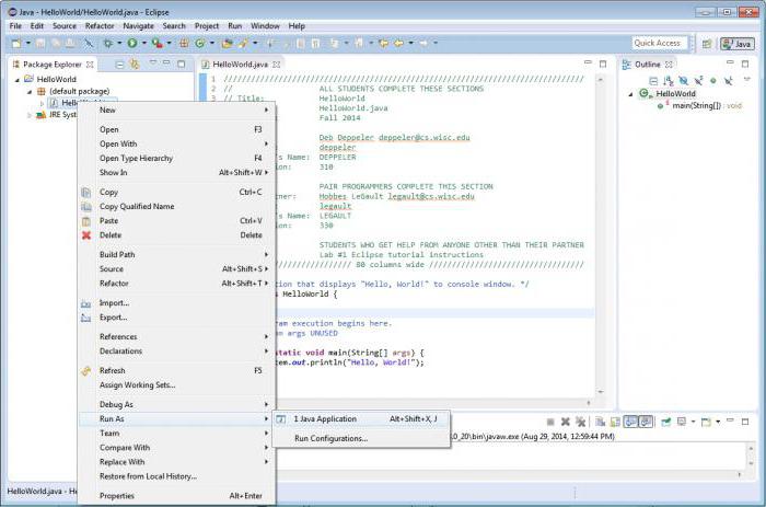 Eclipse - the development environment for modular cross-platform applications