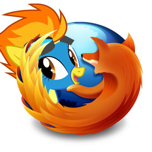 smeared firefox