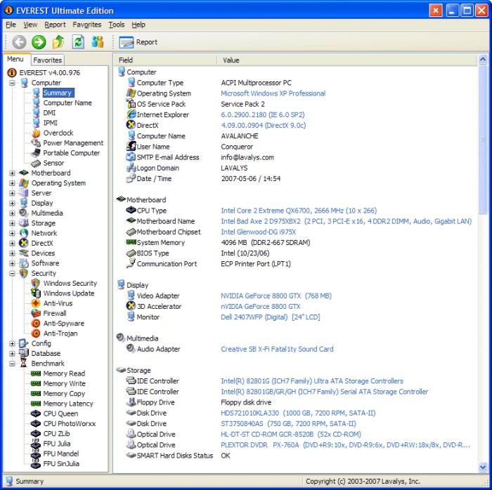 program utility for diagnosing the hard disk