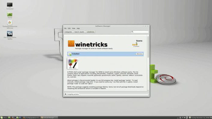 tuning wine in linux mint