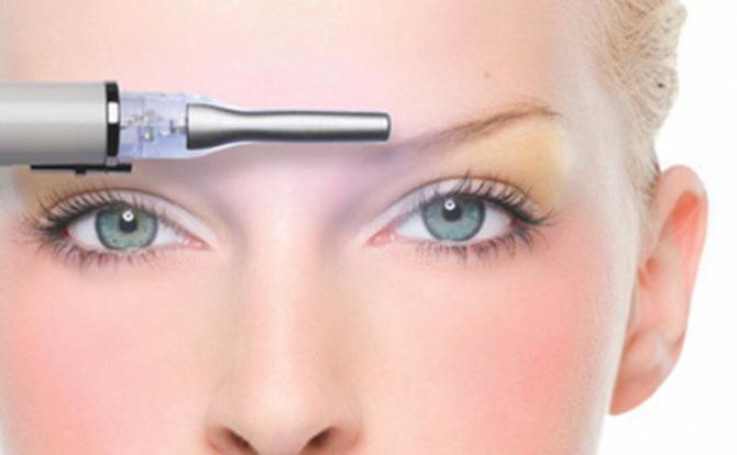 razor whit for eyebrows