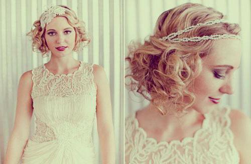 wedding hairstyles for short hair photo