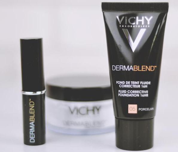 Tonic fluid Vichy Dermablend: description, efficiency and feedback