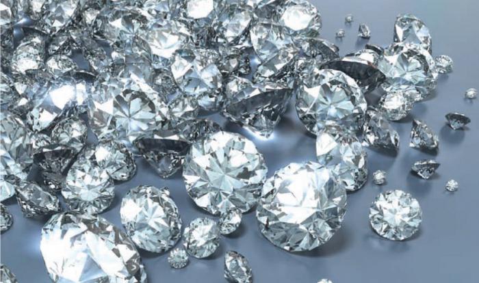 characteristic of diamonds