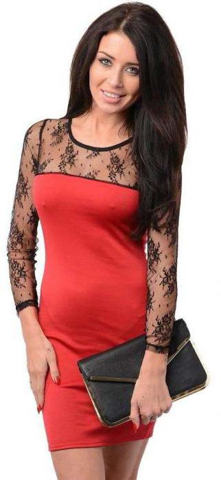 Dress black with red: description, models, combination and reviews