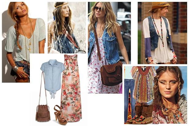 Coat in the style of Boho