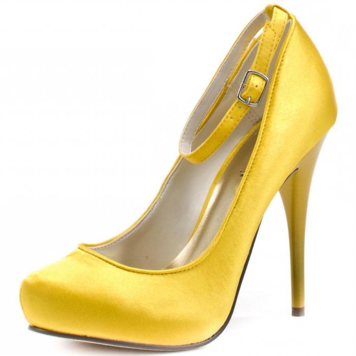 Yellow shoes