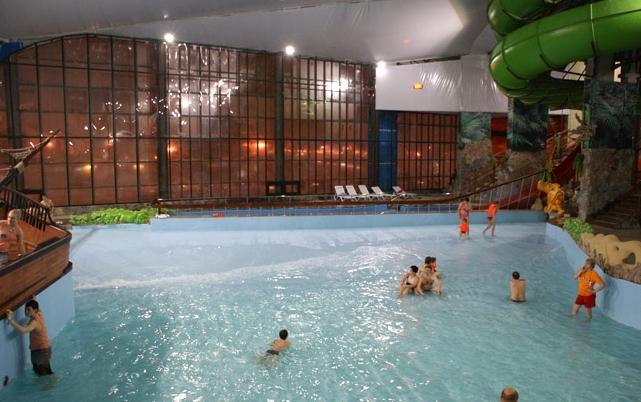 Aquapark in Marino - day and night rest