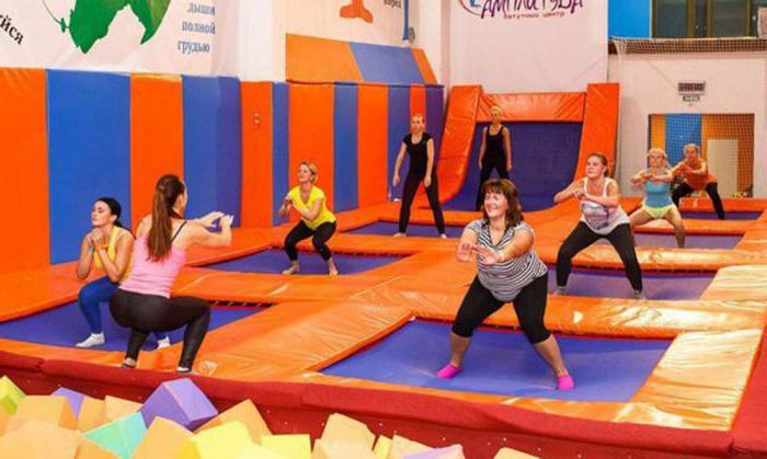 amplitude of the Kaliningrad trampoline center 