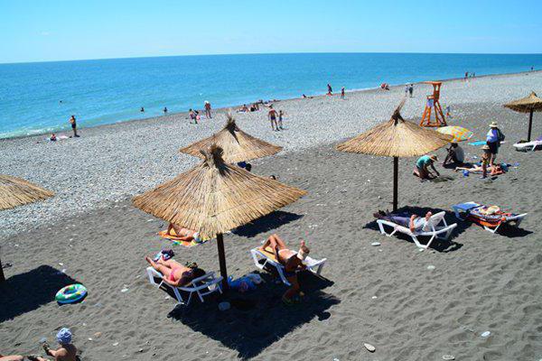 city ​​hotel clean ponds of Sochi