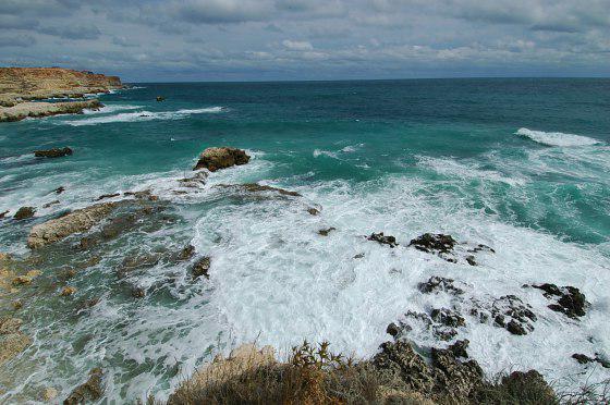 blue bay of Sevastopol