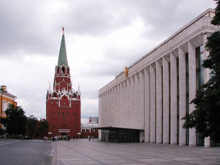 The Kremlin Palace of Congresses. Excursion to the history