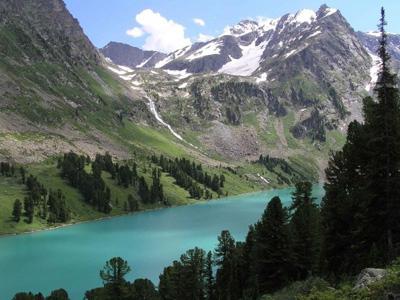 rest on the lakes of Khakassia