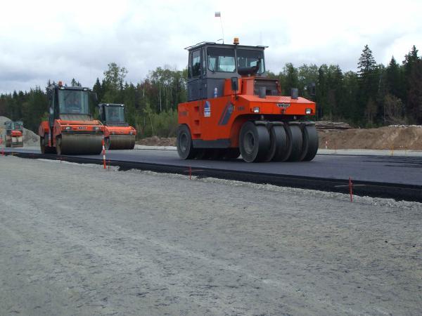 Toll road Moscow - St. Petersburg. Route M11