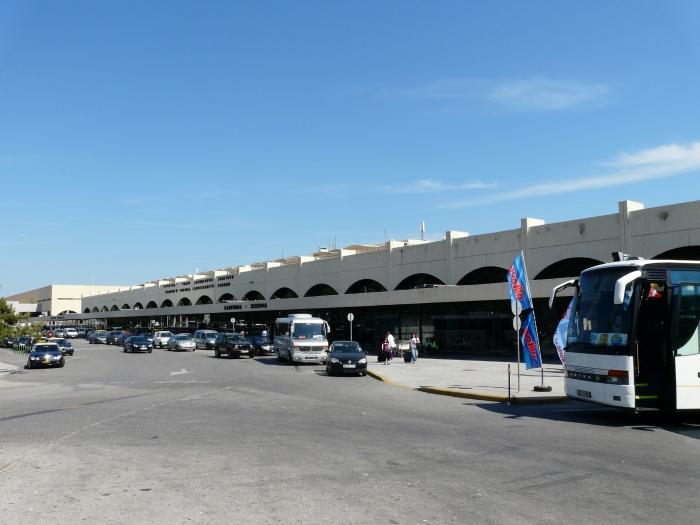 Landing at the airport of Rhodes - where to go next?