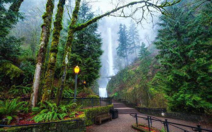 USA, Oregon: the capital, cities, attractions, time difference