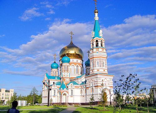 Uspenskiy cathedral omsk