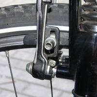 Alphabet mechanics: adjustment of brakes on a bicycle