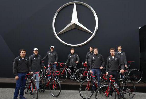 Mercedes bikes: a characteristic