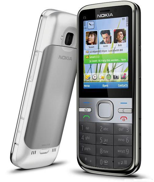 Nokia C5 Review. Specifications, reviews