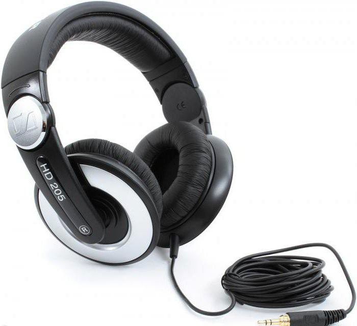 Headphone description Sennheiser HD 205