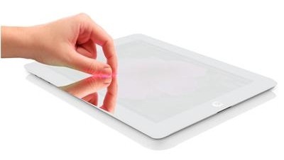 Protective film for the tablet and its installation