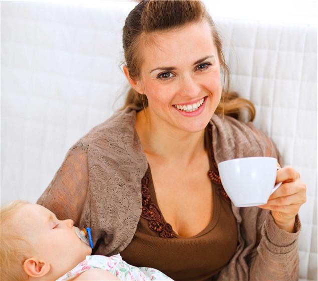 Can coffee be nursed to my mother?