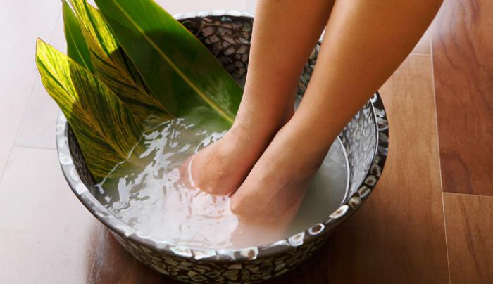 sea ​​salt for feet